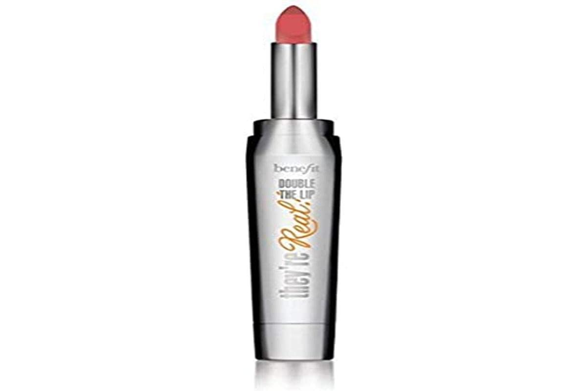 They're Real! Double The Lip Travel Size Mini by benefit Lusty Rose 5g