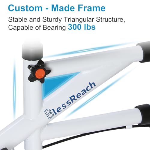 Knee Scooter，Knee Scooter for Adults for Foot Surgery，Knee Walker for Foot Injuries Compact Crutch Alternative with Dual B...
