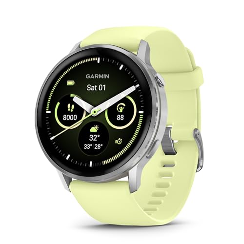 Garmin Venu 4, 45mm, Advanced Fitness Tracker GPS Smartwatch, 1.4" AMOLED Display, Built-in Flashlight, 12 Days of Battery...
