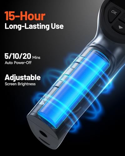TOPDON TC004 Mini Thermal Imaging Camera, 240 x 240 TISR Resolution, 15-Hour Battery Life, 128 x 128 IR Resolution, 25Hz H...