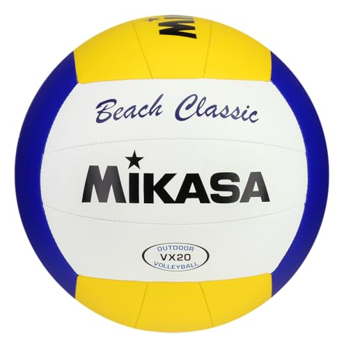 Mikasa VX20 Beach Classic Volleyball White