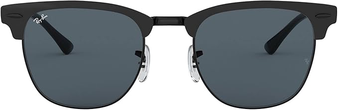 Ray-Ban RB3716 Clubmaster Metal Square Sunglasses