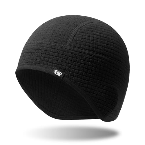 Skull Cap Helmet Liner, Winter Thermal Cycling Cap for Men & Women, Lightweight Cycling Hat for Biking Running Outdoor Work