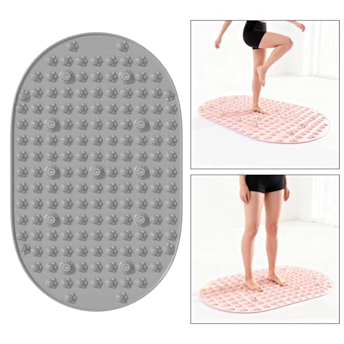 ChuYiElegance Foot Acupressure Mat Walking Toe Plate Pad Easy to Clean Reflexology Massage Feet Massage Pad for Running Fi...