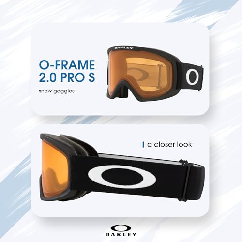 OAKLEY O-Frame 2.0 PRO M/L/S Ski Goggles For Men For Women OO7124, OO7125, OO7126 +BUNDLE with ACCESSORY EYEWEAR KIT