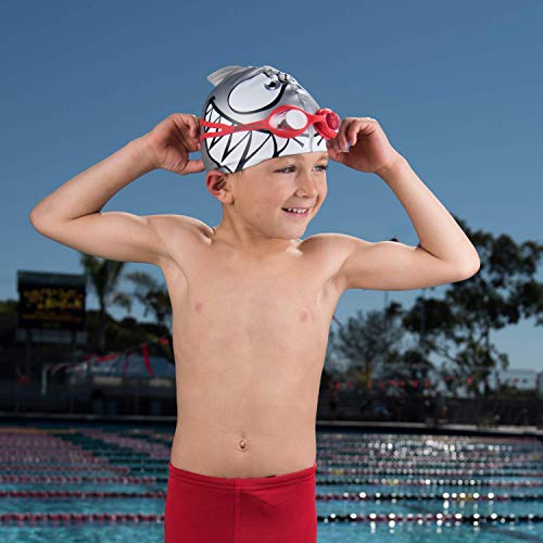 A3 Flex Youth Swim Goggles 3-10 | Leak-Free & Comfortable Kids Swim Goggles | Easy Adjust Split Head Straps