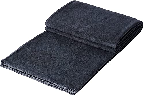 Manduka eQua Hot Yoga Mat Towel - 72" Instant Moisture Activated Grip Ultra Soft Microfiber Quick Dry, Daily Use Ready Lig...