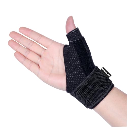 DRwelland Reversible Thumb & Wrist Stabilizer splint for BlackBerry Thumb, Trigger Finger, Pain Relief, Arthritis, Tendoni...