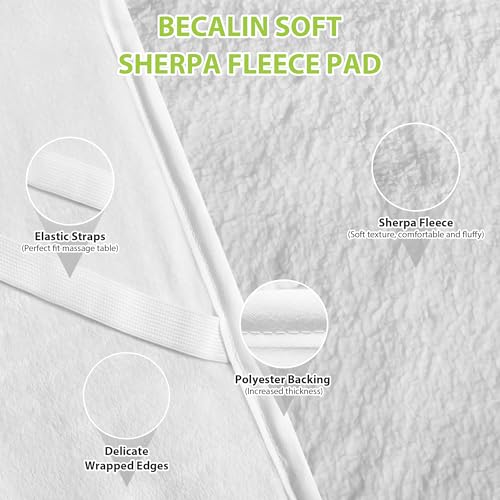 Massage Table Warmer Heating Pad Professional SPA Massage Bed Warmer with Timer, 9 Heat Settings, Overheat Protection for ...