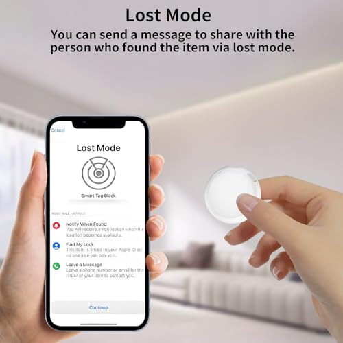 2 Pack GPS Tracker for Vehicles Work with Find My (iOS Only) Real Time Mini Car tracker Item Finder Global Coverage Tracki...