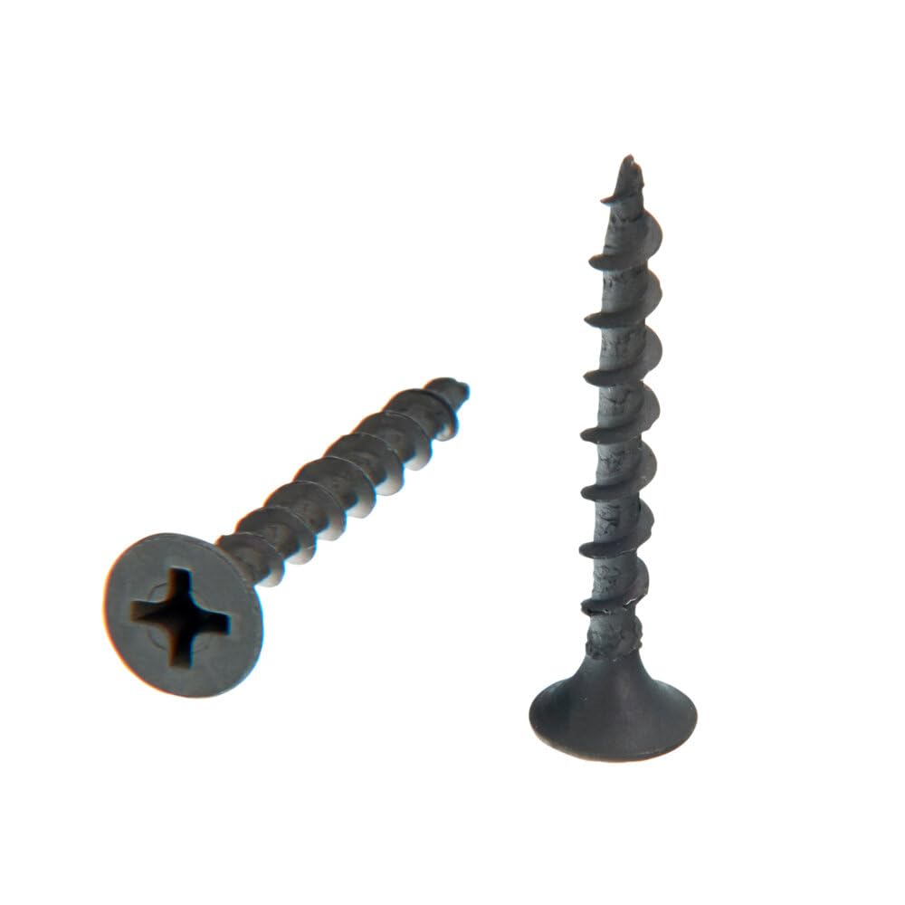 SENCO 06A125P DuraSpin No. 6 x 1-1/4-Inch Collated Screw, 1 1/4 Drywall to Wood Screws (1,000 Ct Tub)