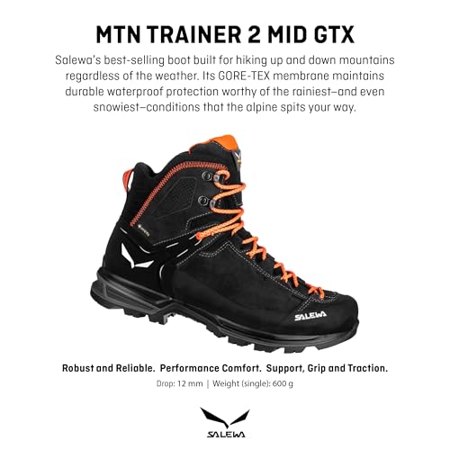 Salewa Men's Mountain Trainer 2 Mid Gore-Tex Waterproof GTX Hiking Boot
