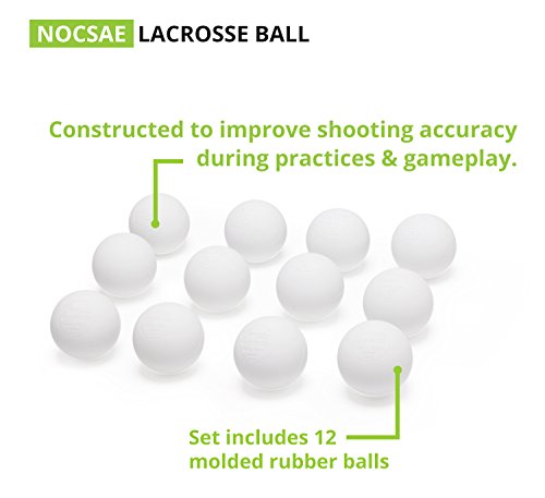 Champion Sports Lacrosse Balls – Official Size & Weight, NCAA & NFHS Approved, SEI Certified – Pro, College & Youth Game &...
