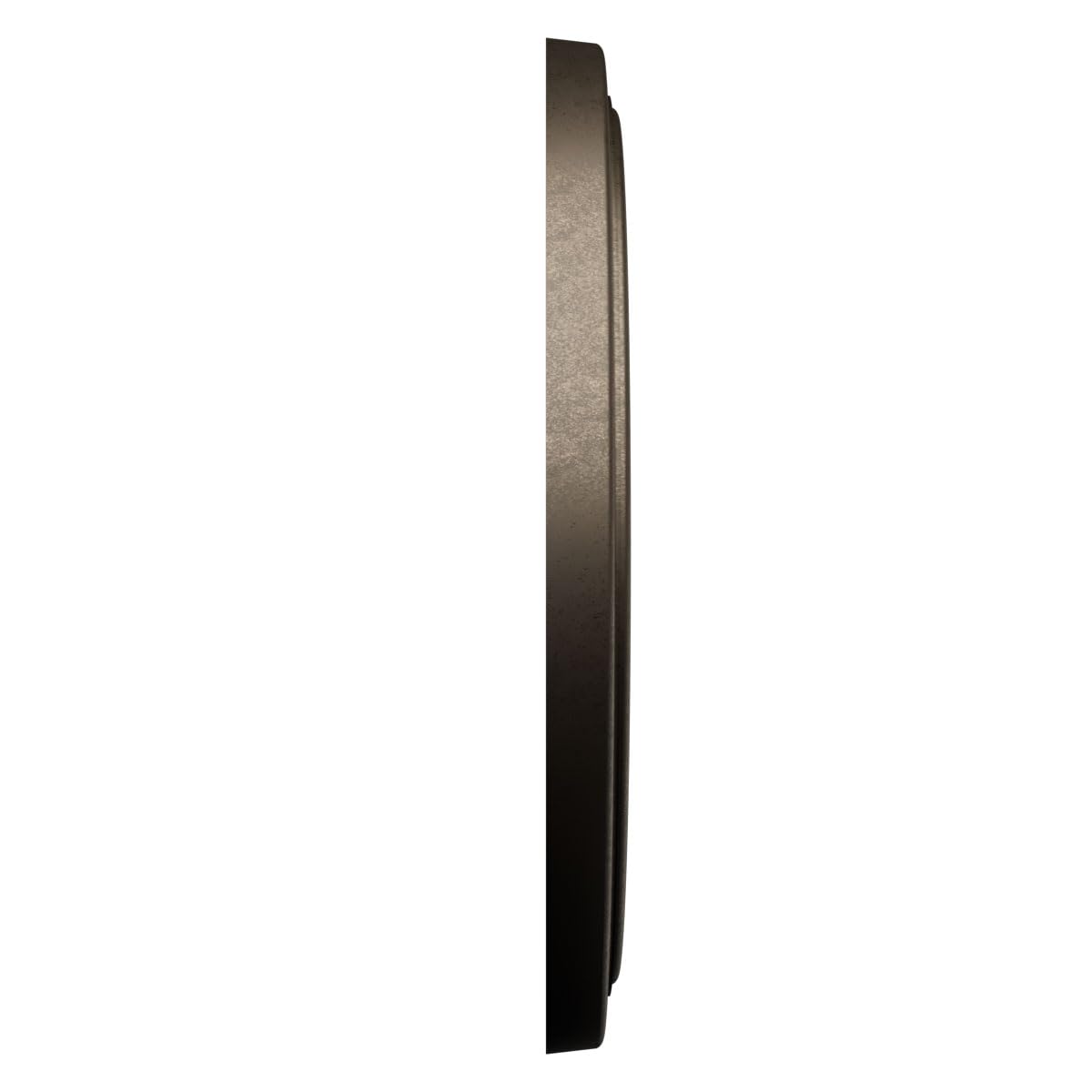 Ekena Millwork 22Od X 3 1/2Id X 1 1/2P Traditional Thermoformed Pvc Ceiling Medallion (Fits Canopies Up To 13 1/2), Metallic Bla