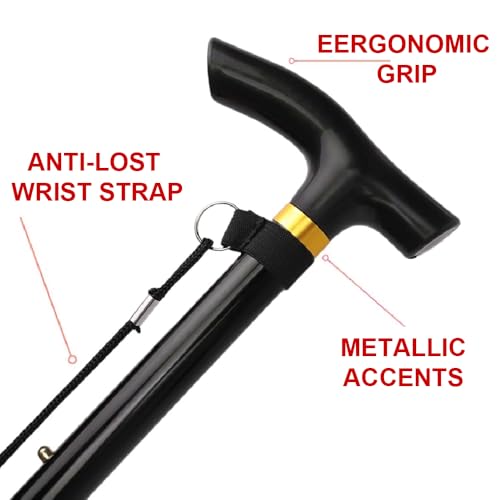 Elfzone Trekking Poles - Hiking Poles for Kids,Telescopic, Collapsible, Ultralight for Hiking