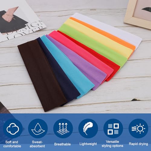 23 Pack Headbands for Women, Include Black, White, Pink, Red Headband