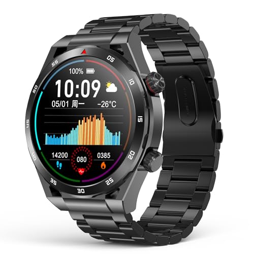 EarlySincere Smart Watches for Men with Blood Pressure, 1.39" HD Fitness Watch, Smartwatches with Heart Rate Blood Oxygen ...