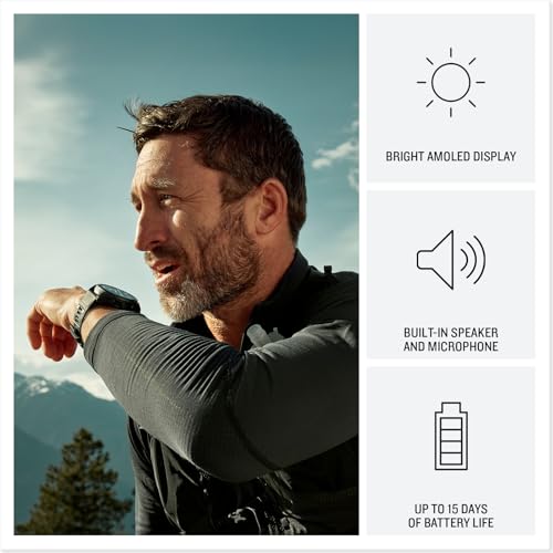 Garmin fēnix® 8 Pro, 47mm, AMOLED Display, Premium Connected Multisport GPS Smartwatch, inReach® Technology, Sapphire, Car...