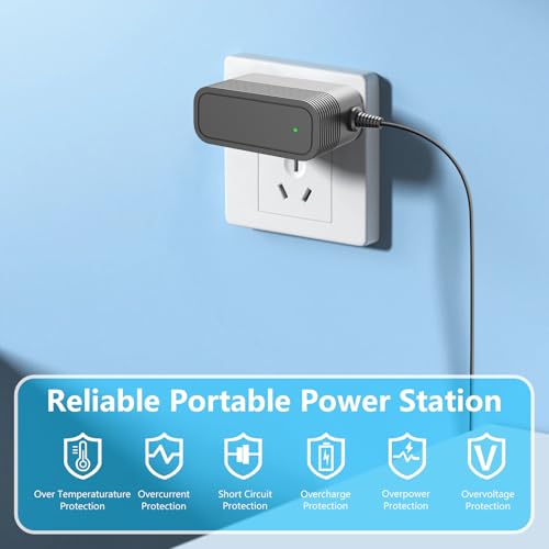 26V Charger for Flyby F1Pro Massage Gun Compatible with MaxKare XKPC-8000 Deep Tissue Massage Gun for Replacement GQ24-260...