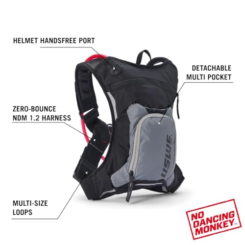 USWE Outlander Hydration Pack with Water Bladder, Hydration Backpack - Backpack for Cycling, MTB, Trail Running & More