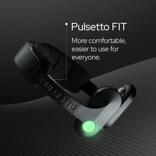Pulsetto FIT Wellness Wearable with Vagus Nerve Support – Patented Neuro Technology for Relaxation, Stress Balance, Focus,...