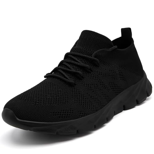 VXGGVX Mens Running Shoes Tennis Walking Lightweight Athletic Workout Gym Shoes Breathable Fashion Sneakers