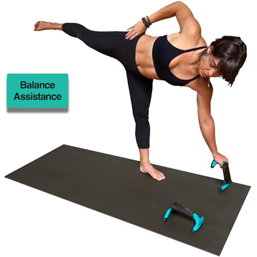 Yoga-Grip, Premium Quality Wrist Alignment Yoga Blocks to Eliminate Wrist Pain in All Poses - Great for Yoga, Pushups and ...