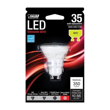 Feit Electric 3W Clear Led Accent Bulb - 200 Lumens, Copper Material