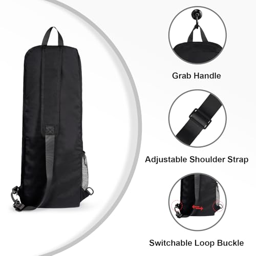 Tangoner Yoga Mat Bag Carrier Side Mesh Zipper Pocket Exterior Wet Compartment Lightweight Waterproof Yoga Bag for Mat