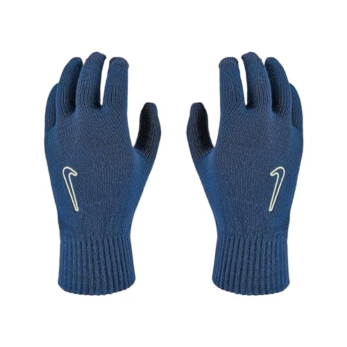 Nike Mens Tech and Grip 2.0 Gloves - Silicone Grip and Touchscreen Fingertip