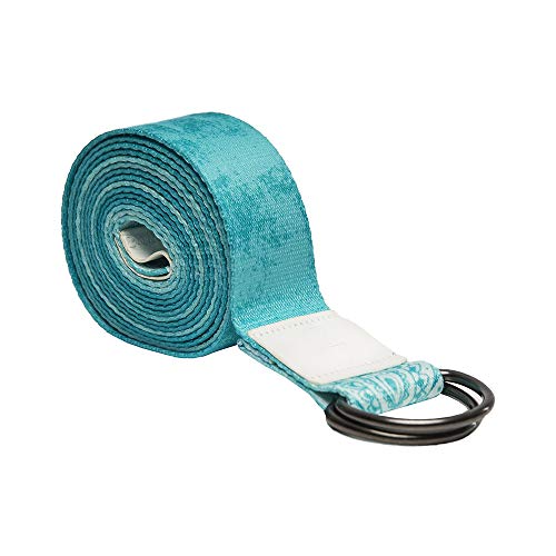 yogadesignlab YOGA DESIGN LAB | The Yoga Strap | Luxurious, Extra Long, Super Soft, Eco Printed | Studio Quality, Adjustab...