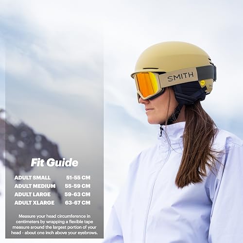 Smith Method Helmet – Adult Snowsports Helmet with MIPS Technology + Zonal Koroyd Coverage – Lightweight Protection for Sk...
