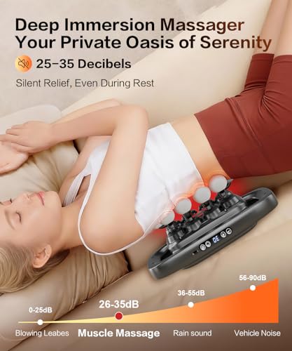 20 Head Massage Gun Deep Tissue Percussion Massager with 3 Modes&30 Intensities-Muscle Massage Gun for Back/Shoulder/Foot/...