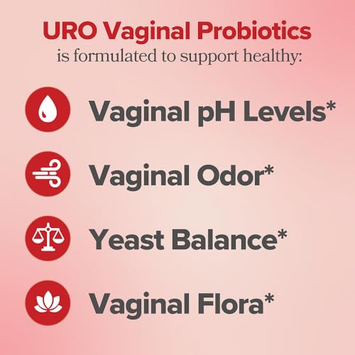 O Positiv URO Vaginal Probiotics for Women pH Balance with Prebiotics & Lactobacillus – Vaginal Health Supplement – Promot...