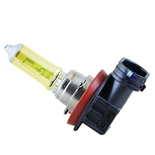 PIAA H11 Halogen Bulb, 12V 55W, Solar Yellow 2500K, Model HY110, 2 Pieces