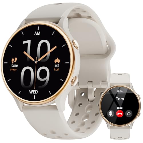 KEEPONFIT Smart Watches for Women, Fitness Tracker with Heart Rate & SpO2 Monitor, IP67 Waterproof Activity Tracker for Me...