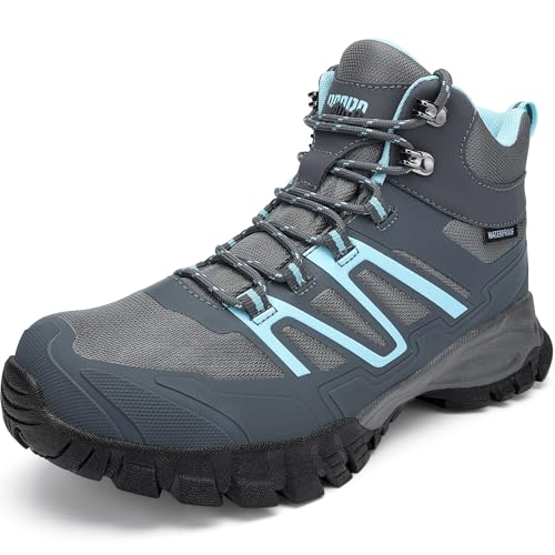 R CORD Hiking Boots Women Waterproof Non-Slip Womens Hiking Boots Ankle Support for Trail Walking Backpacking & Outdoor Ad...