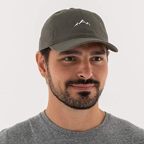 Outdoor Cap -Adult Mountain Dad Hat-Unstructured Soft Cotton