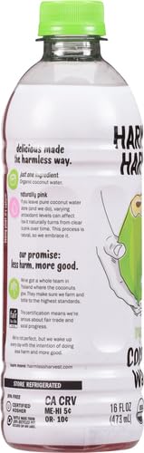 Harmless Harvest Raw Organic Coconut Water, 16 oz