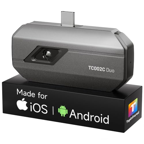 TOPDON TC002C Duo Thermal Camera, Compatible with Any USB-C iPhone, iPad & Android Device, 512 x 384 Super Resolution, 256...