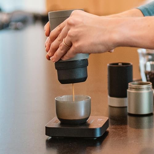 WACACO Exagram Pro Coffee Scale with Timer, Smart Espresso Scale with Carrying Box, Automatic Timing Rechargeable Mini Dig...