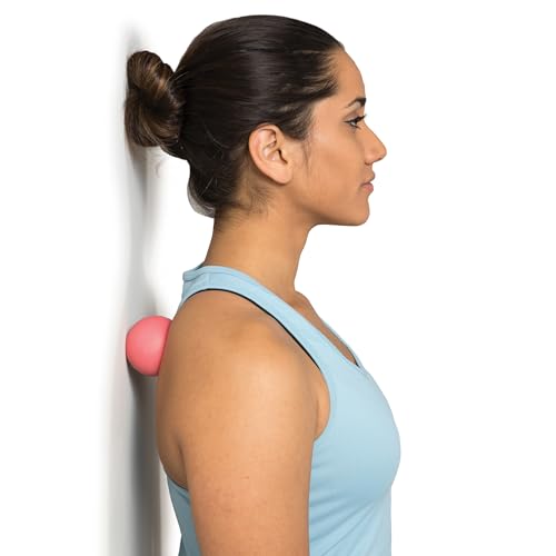 OPTP Super Pinky Ball – Moderately Firm Density Deep Tissue Massage Ball for Back Pain, Shoulder Tension Relief, Sore Musc...