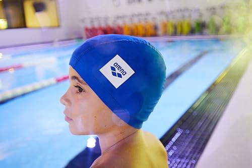 Arena Arena Junior Unix II Kids’ Fabric Swim Cap for Boys and Girls Ages 6 to 12