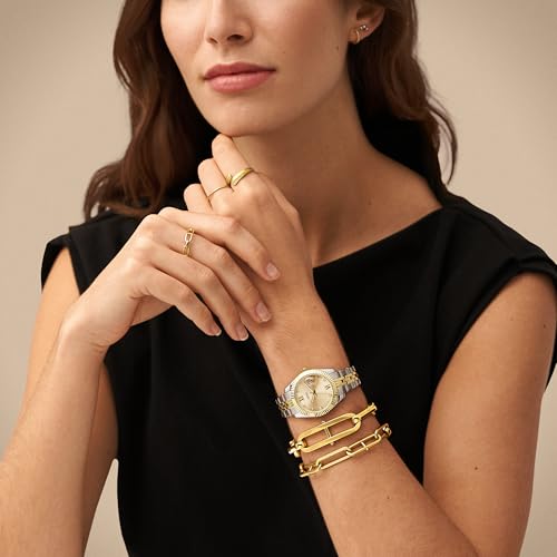 Fossil Women's Scarlette Mini Quartz Stainless Steel Three-Hand Watch
