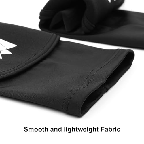 FitsT4 Sports Volleyball Arm Sleeves for Girls Passing Forearm Sleeves with Protection Pads and Thumbhole for Youth