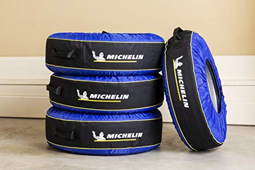 Kurgo Michelin 80 Tire Covers & Tire Bags - All-Season Protection - Seasonal Organizer - Vehicle Tire Cover - Heavy-Duty C...