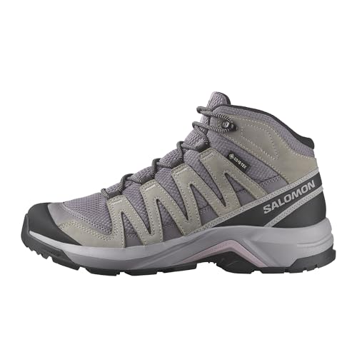 Salomon Women's X-Adventure Recon Mid Gore-Tex Hiking Shoe, Waterproof Stability for Rugged Hiking Trails & All-Weather Tr...