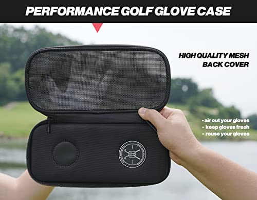 Handy Picks Performance Golf Glove Case - Golf Gloves Holder Case That Protects n Keeps Your Golf Gloves Neat n Dry - Air ...