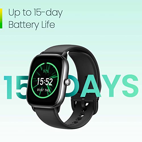 Amazfit GTS 4 Mini Smart Watch Unisex, Alexa GPS, Fitness Tracker w/ 120+ Sport Modes, 15-Day Battery Life, Heart Rate Blo...