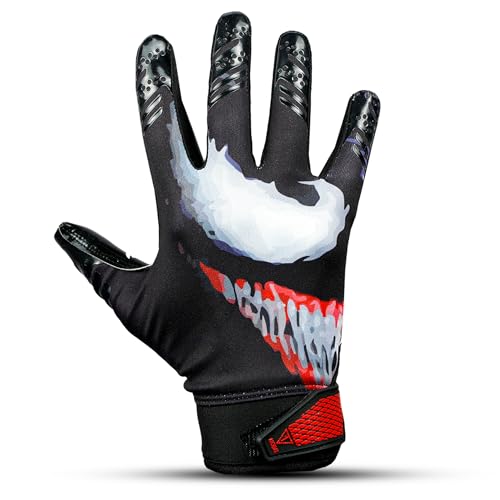 TAQCHA Villain Baseball Batting Gloves - Pittard Grip Skin Tight Adult Batting Gloves - Enhanced Performance Batting Glove...